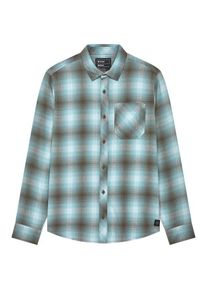 Hemd Fox Racing Survivalist Flannel Herren (Gr XL |türkis/grau)