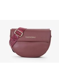 Valentino Handbags VALENTINO BAGS Damen Umhängetasche "BIGS"prugna, Lederimitat, Taschen, Handtasche Damen Schultertasche mit goldfarbenen Details