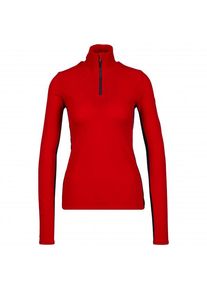 We Norwegians Tryvann Colblock Zipup Merinounterwäsche Women (Gr S |rot)