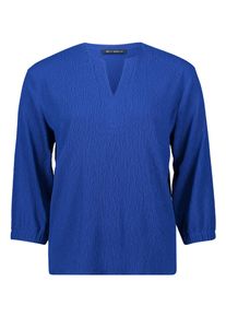 Betty Barclay Damen Schlupfbluse "Betty Barclay Schlupfbluse mit Struktur", blau, casual, Gr. 42, Obermaterial: 99% Polyester, 1% Elasthan., Blusen