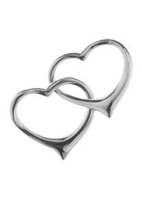 OSTSEE-SCHMUCK Damen Ketten-Anhänger "OSTSEE-SCHMUCK Anhänger Herz Anhänger Herz", 28 x 16mm, Silber 925 (Sterlingsilber), 2.5 g, weiß, Silber 925
