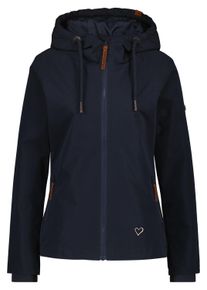 alife and kickin ALIFE & KICKIN Damen Sommerjacke "Damen BeekeAK A", blau, Gr. XXL, 100% Polyester, Jacken