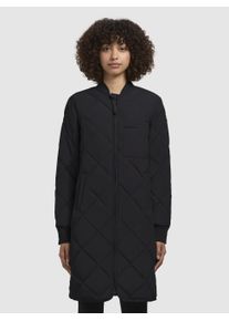Khujo Damen Steppmantel "YMAL", schwarz, casual, Gr. M, unifarben, 84% Nylon, 16% Polyurethan, Mäntel