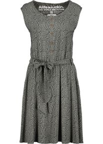 alife and kickin ALIFE & KICKIN Damen Sommerkleid "Damen ScarlettAK B", braun, Gr. XS, 100% Viskose, Kleider