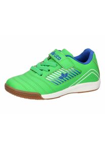 Lico Kinder Hallenschuh "Sportschuh Chaska VS", Gr. 39, grün, Textil, Schuhe