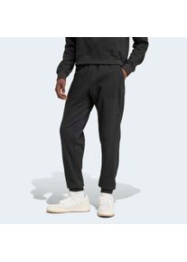 Herren Sporthose "ESS W PT", schwarz, sportlich, Gr. XL, adidas originals, Obermaterial: 65% Polyester, 35% Baumwolle, Hosen