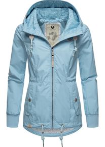 Ragwear Damen Outdoorjacke "Danka", blau, casual, Gr. L, Außenmaterial: 100% Polyester, Innenfutter: 100% Polyester, Jacken, Wasserdichte