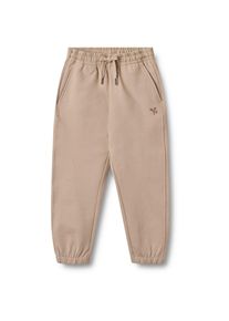Wheat Jungen Chinohose "Wheat Sweatpant Jogginghose Cruz", rosa, Gr. 116, 95% Bio-Baumwolle, 5% Elastan, Hosen