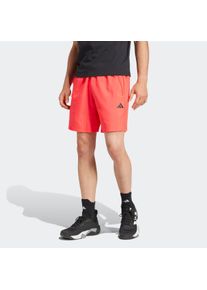 Herren Shorts "TR-ES WV SHO", rot, sportlich, Gr. L, adidas Performance, Obermaterial: 100% Polyester, Hosen, Essentials Woven Trainingsshorts