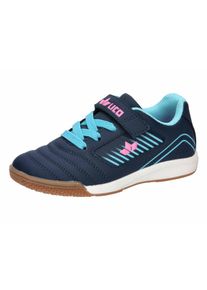 Lico Kinder Hallenschuh "Sportschuh Chaska VS", Gr. 34, blau, Textil, Schuhe