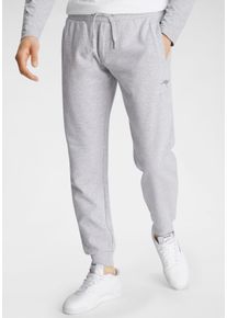 Kangaroos Herren Sweatpants, grau, casual, Gr. XXXL, angeraute Sweatware, Obermaterial: 95% Baumwolle, 5% Viskose, Hosen