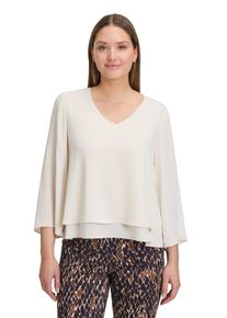 Betty Barclay Damen Schlupfbluse "Betty Barclay Schlupfbluse unifarben", beige, modisch, Gr. 40, Obermaterial: 100% Polyester., Blusen