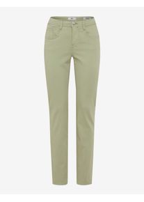Brax Damen Five-Pocket-Hose Style MARY LIGHT FOREST, denim hellgrün, Gr. 44L