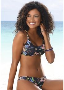 Lascana Bustier-Bikini-Top 'Malia' mehrfarbig Gr. 36. Ohne Bügel