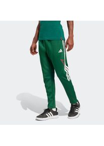 Herren Sporthose "M TIRO CB_NP PT"dunkelgrün, collegiate burgundy, weiß, sportlich, Gr. XXL, adidas Sportswear, Obermaterial: 70% Polyester, 30%