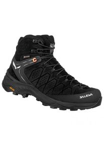 Salewa Alp Trainer 2 Mid GTX Wanderschuhe Damen (Gr 42,5 |schwarz |wasserdicht)