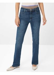 Brax Damen Boot Style MARY USED STONE BLUE, denim blau, Gr. 34