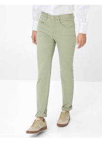 Brax Damen Five-Pocket-Hose Style MARY LIGHT FOREST, denim hellgrün, Gr. 36