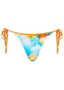 Seafolly Aquarius Reversible Tie Side Rio Pant Bikini-Bottom Damen (Gr 38 |bunt)