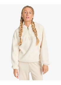 Billabong Damen Strickfleece-Pullover "READY TO GO"weißcap, sportlich, Gr. M, Obermaterial: 100% Polyester, Pullover