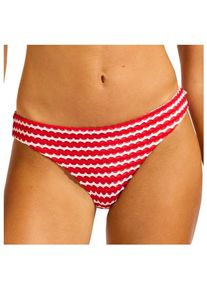 Mix & Match Bikini Seafolly Mesh Effect Hipster Pant Damen (Gr 44 |orange)