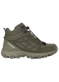 Wanderschuhe Viking Track Mid Waterproof SL Kinder (Gr 37 |oliv |wasserdicht)