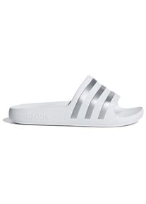 Adidas Adilette Aqua Slides Sandalen Kinder Alltag (Gr 2 |weiß)
