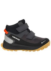 Viking Expower Mid GTX 2V Freizeitschuhe Kinder (Gr 32 |schwarz |wasserdicht)