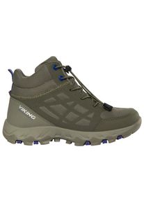 Wanderschuhe Viking Track Mid Waterproof SL Kinder (Gr 36 |oliv |wasserdicht)