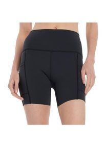 New Balance Sleek Pocket High Rise Short 6 Lauftights Damen (Gr S |schwarz)
