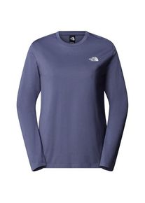 Longsleeve The North Face L/S Simple Dome Tee Damen (Gr M |blau)
