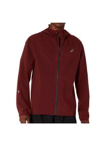 asics Metarun Waterproof Jacket Laufjacke Men (Gr XL |rot |wasserdicht)