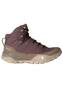The North Face Offtrail Hike Mid GORE-TEX Wanderschuhe Damen Wandern (Gr 40,5 |braun/lila |wasserdicht)