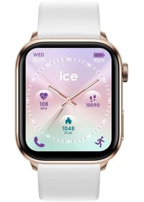 Ice Watch ICE-WATCH Smartwatch "ICE smart 3.0 - 1.78 AMOLED - GPS", weiß, Smartwatches, Armbanduhr, Damenuhr, Silikonarmband, Bluetooth,digital
