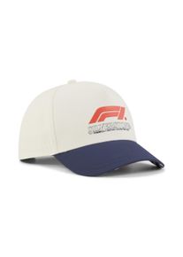 Puma Damen Baseball Cap "F1 Silverstone Baseballcap Erwachsene"alpine snow deep navy weiß blau, unifarben, Obermaterial: 100% Polyamid; Futter