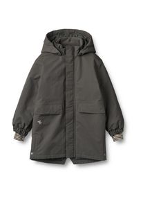 Wheat Kinder Parka "Wheat Parka Winterjacke Jello Tech mit Funktion", grau, Gr. 110, 100% Nylon, Jacken