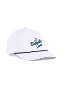 Puma Herren Flex Cap "Beautiful Game Golf Cap Herren"weiß glow schwarz myrtle grün, unifarben, Obermaterial: 8% Elasthan, 92% Polyester; Futter