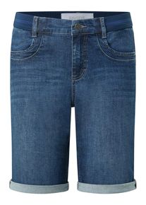 AENGELS Damen Shorts "AENGELS Bermuda TU Sporty Denim", blau, Gr. 40, unifarben, 98% Baumwolle, 2% Elasthan, Hosen