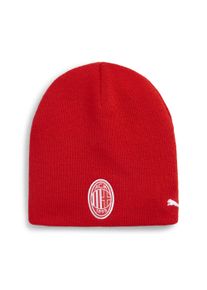 Puma Damen Beanie "AC Milan Wendbare Beanie Erwachsene", rot, Innenmaterial: 100% Polyacryl; Außenseite: 100% Polyacryl, Mützen