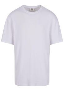 Urban Classics Herren T-Shirt "Urban Classics Herren Organic Oversized Rib Tee", weiß, casual, Gr. XL, unifarben, 100% Baumwolle, Shirts