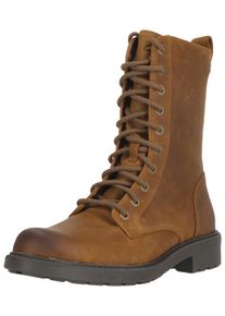 Clarks Damen Stiefelette "Orinoco2 Style", Gr. 37, braun, casual, Schuhe, in moderner Workwear-Ästhetik