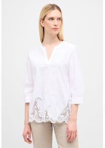 Eterna Damen Schlupfbluse "LOOSE FIT", weiß, casual, Gr. 38, 100% Baumwolle, Blusen