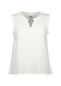 Blue Seven Damen Klassische Bluse "Blue Seven Bluse", weiß, Basic, Gr. 42, 100% Baumwolle, Blusen