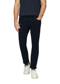 s.Oliver Herren Chinohose, blau, casual, Gr. 34, unifarben, Obermaterial: 98% Baumwolle, 2% Elasthan, Hosen, im Five-Pocket Style