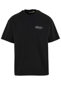 Herren T-Shirt "Another Cotton Lab Health and Sports Club Oversized T-Shirt", schwarz, casual, Gr. S, ANOTHER COTTON LAB, bedruckt, 100% Baumwolle,