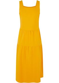 Urban Classics Mädchen Shirtkleid "Urban Classics Damen Girls 7/8 Length Valance Summer Dress", braun, klassisch, Gr. 110, unifarben, 100% Baumwolle,