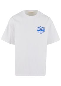 Herren T-Shirt "Another Cotton Lab Festival in Heaven Oversized Tshirt", weiß, casual, Gr. L, ANOTHER COTTON LAB, bedruckt, 100% Baumwolle, Shirts