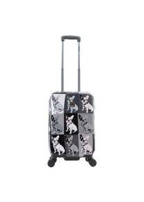 Saxoline Koffer "Bulldog Monochrome", bunt, mehrfarbig, Koffer, aus ABS-Materialien