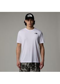 The North Face Herren Funktionsshirt "M 24/7 S/S TEE REG", weiß, sportlich, Gr. XXL, unifarben, Jersey, Obermaterial: 100% Polyester, Shirts