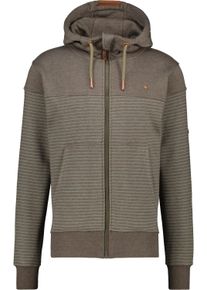 alife and kickin ALIFE & KICKIN Herren Kapuzensweatjacke "Herren HurricaneAK Z", grau, Gr. M, 50% Baumwolle 50% Polyester, Sweatjacken